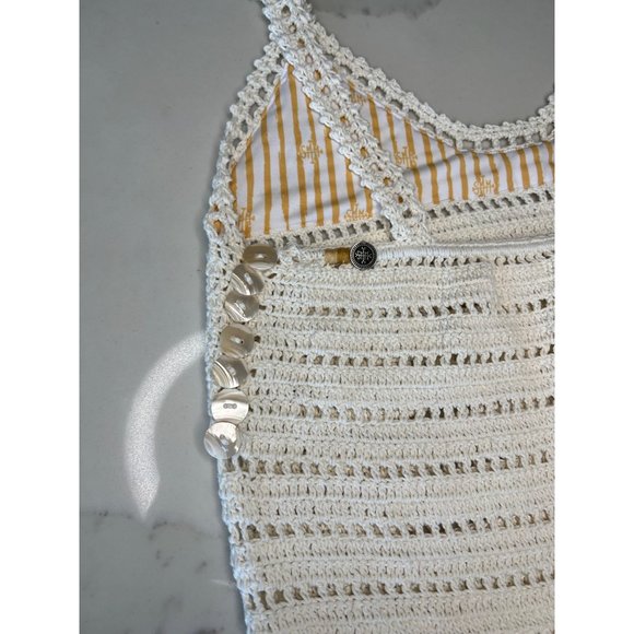 She Made Me crocheted one piece swimsuit SM NWT - Picture 6 of 13